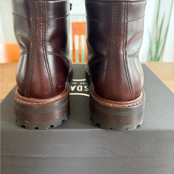 Like New - Thursday Boots Brown Leather Lace-Up - Size 6.5 M display picture 2